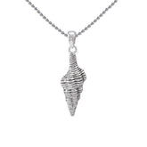 Seashell Silver Pendant With Chain Set TSE751 - DiveSilver Jewelry
